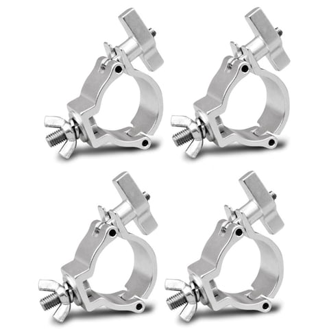 Pack De 4 Clamp De Aluminio Para Iluminacion Tipo G Hd Truss 4 Es-512In