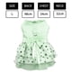 thumbnail image 2 of Vestidos para perros pequeños, vestido para perro con anilla para correa, falda plisada multicapa de princesa con lazo de pentagrama, vestido para mascota para perro pequeño, cachorro, gato, 2 of 6