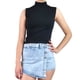 thumbnail image 3 of Top Acanalado Mujer Polera Sin Manga Cuello Alto Fashion 1001, 3 of 5