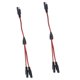 thumbnail image 4 of 2 Piezas 18AWG SAE 1 A 2 Adaptador De Extensión Cable Divisor Para Batería Solar, 4 of 5