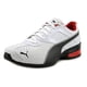 thumbnail image 1 of Zapatillas PUMA Tazon 6 FM para hombre, blancas/plata, talla 10, 1 of 6