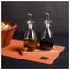 thumbnail image 3 of Set 2 Alcuza Vidrio Con Base Madera Cocina Accesorios, 3 of 3