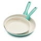 thumbnail image 1 of Juego de Sartenes Greenpan Rio Healthy Ceramic 20 y 25 cm Turquesa, 1 of 3