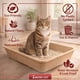 thumbnail image 2 of Caja de arena desechable Moana Love biodegradable para gatos, 2 of 8
