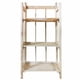 thumbnail image 1 of Estante Organizador De Madera Librero 3 Niveles Café Claro, 1 of 3