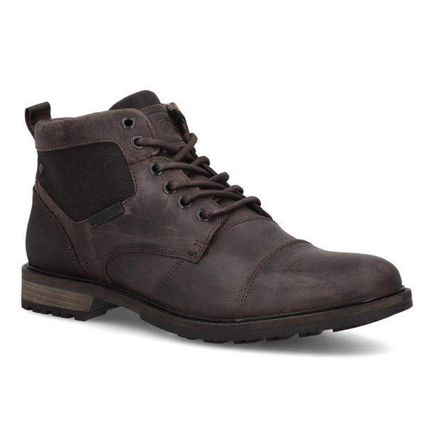 Botines Hombre Cuero Amsterdam-6-71 Café Cardinale cafe 45