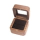 thumbnail image 1 of Caja De Madera Para Anillos, Diseño Retro, Caja Para Anillos De Boda, Para Ceremonia De Cumpleaños, Propuesta, Terciopelo Negro, 1 of 5