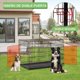 thumbnail image 2 of Canil Desarmable para Perro con 2 Puertas - Jaula Max 80 Kg, 2 of 5