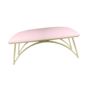 Ioensy - Reposabrazos Para Uñas, Antideslizante, Reposamanos Para Pies, Técnico De Uñas, Uso En Salón De Spa, Color Rosa