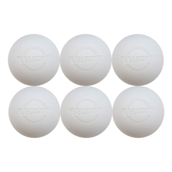 Pelotas de lacrosse Velocity oficiales de la NFHS SEI College, paquete de 6