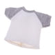 thumbnail image 4 of 1/6 encantadora camiseta de manga corta para blythe azone licca doll accs grey, 4 of 5