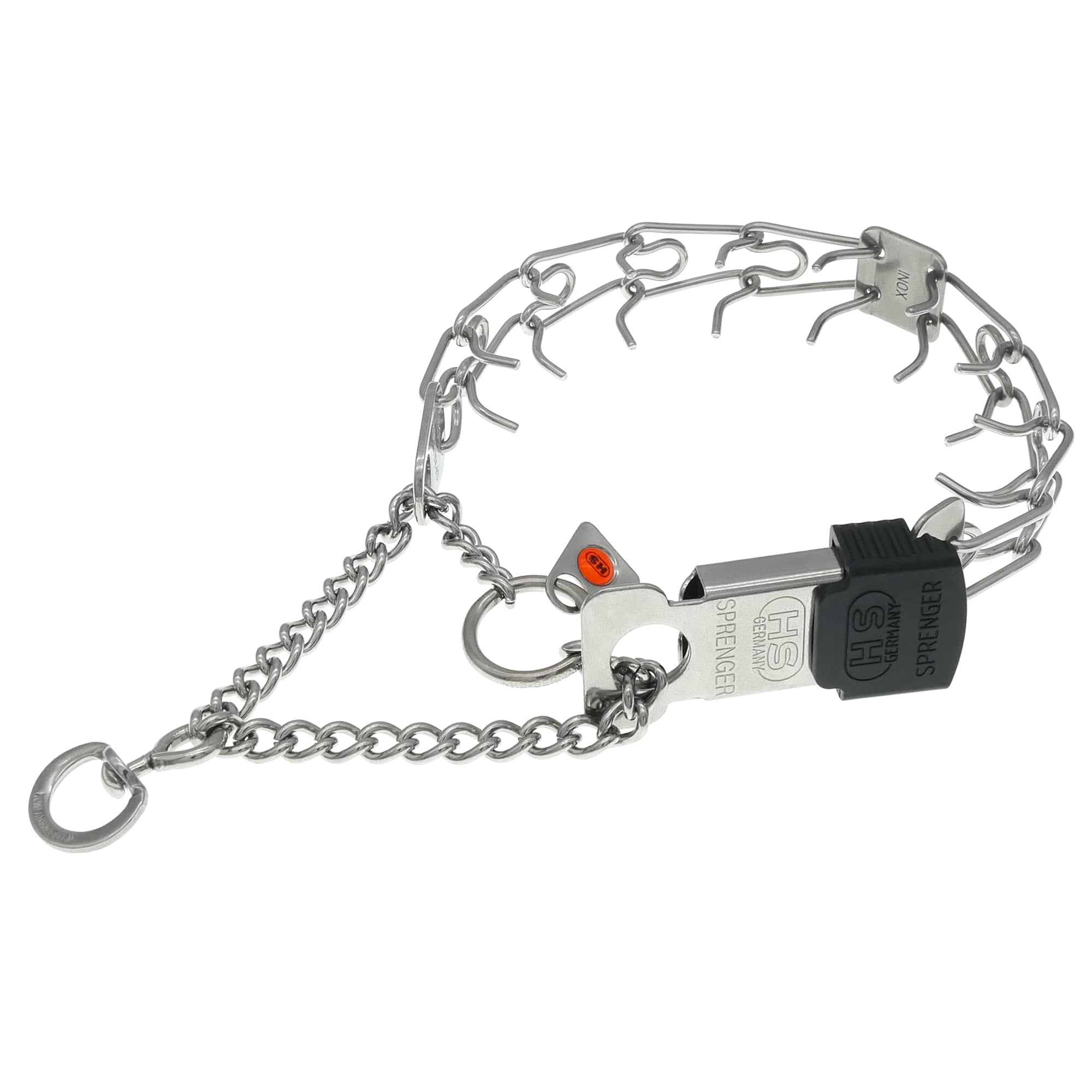 Collar Para Perros Herm Sprenger De Acero Inoxidable Cliclock 41 Cm