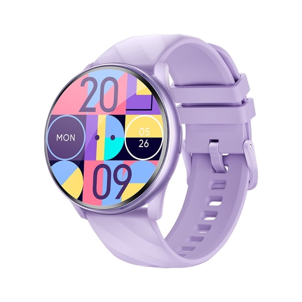 Reloj Inteligente Llamadas Bluetooth | Monitoreo de Salud | Multideporte | IP67 Notificaciones - Morado
