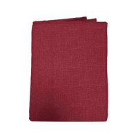 Genérico - Cortina Lino Con Blackout Engomado Térmica 140X220 Burdeo