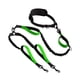 thumbnail image 2 of Correa Retráctil Para Perros Con Manos Libres Y Doble Cuerda Elástica Para Ciclismo, Canicross, Color Verde, 2 of 5