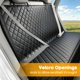 thumbnail image 5 of Cobertura para Asiento de Coche PETICON 132x122 cm Impermeable y Resistente a Arañazos para Mascotas, 5 of 9