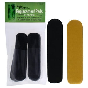 Satin Edge - Almohadillas De Repuesto - Se- By Para Unisex - Almohadillas Mediun Con Tiras De Arena, Almohadillas Gruesas