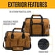 thumbnail image 2 of Bolsa para herramientas Carhartt Gear B0000520 con base moldeada, 18 pulgadas, color marrón, 2 of 7