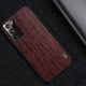thumbnail image 1 of 1pc Woodlike Case For Samsung Galaxy Note 20 Ultra International With Hard PC Cover + PU Skin, 1 of 3