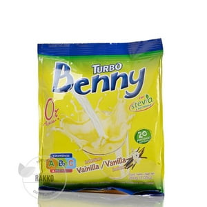 Rakko Natural - Turbo Benny Zero Vainilla 200G