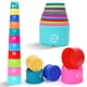 thumbnail image 1 of Vasos Apilables Educativos De 10 Piezas Arcoíris, 1 of 8