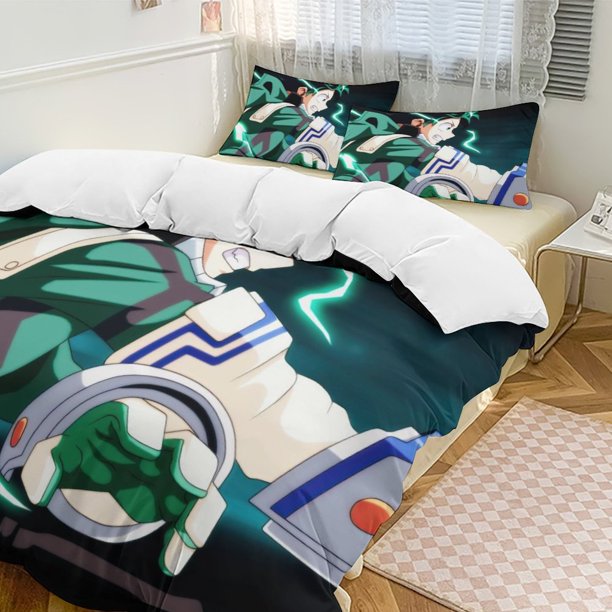 My Hero Academia Anime 3-Piece Twin Bed Set Fade-Resistant Microfiber