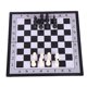 thumbnail image 4 of Juego De Tablero De Ajedrez Internacional De 32 Piezas, Tablero De Ajedrez Magnético Plegable, Juguete De Regalo M, Negro, Blanco, 4 of 5