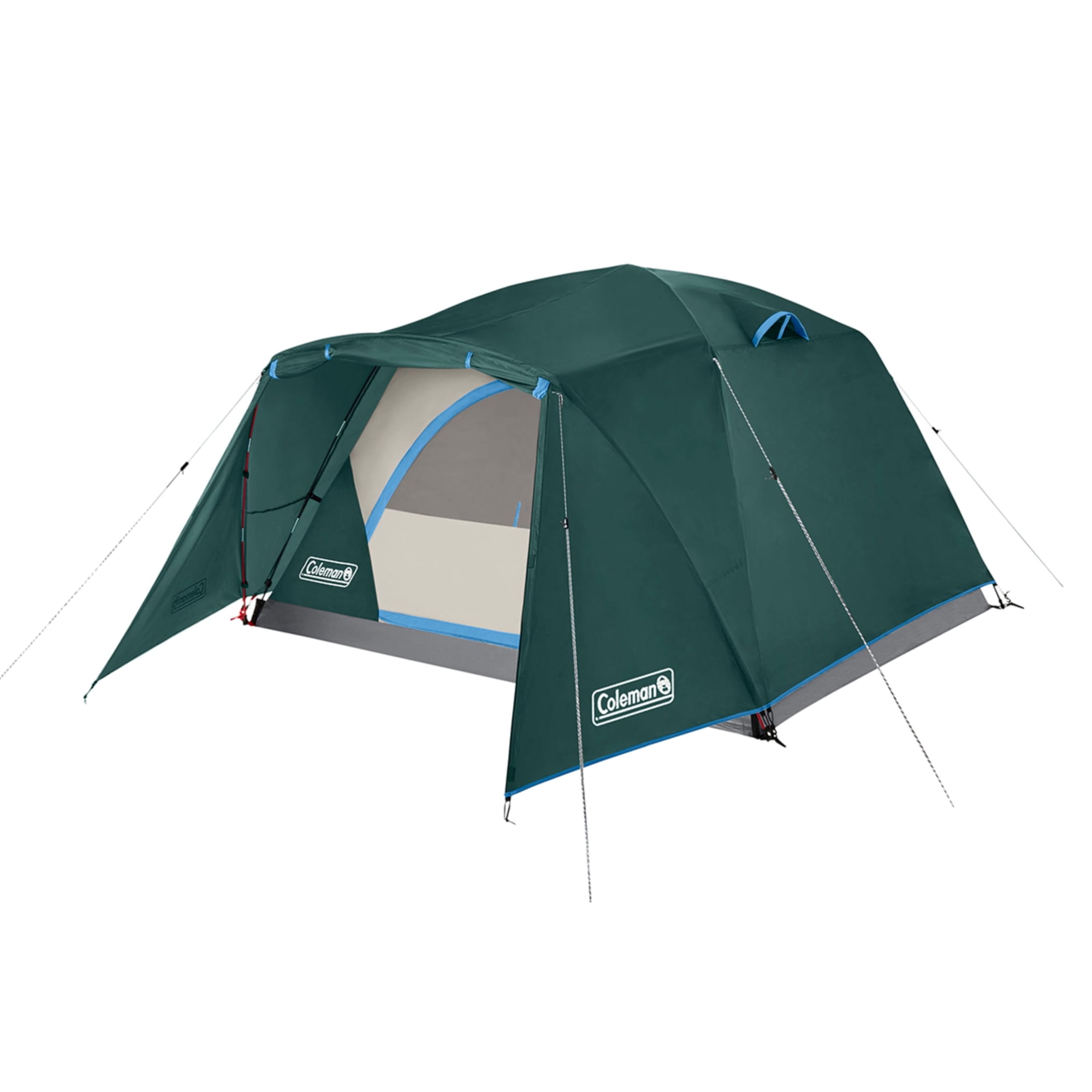 Carpa Coleman Skydome Resistente A La Intemperie Para 4/6 Personas Con Vestíbulo