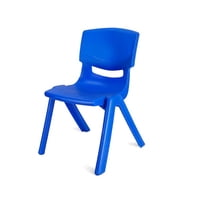 Genérico - Silla De Plastico Infantil Varios Color Azul
