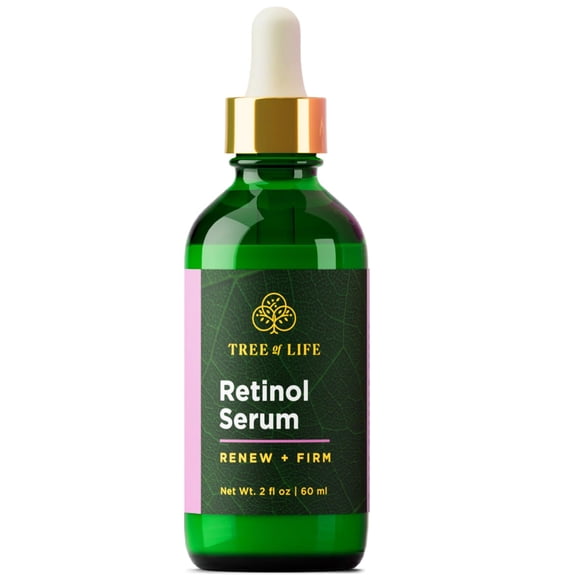 Sérum Tree of Life Retinol para rostro antienvejecimiento, 60 ml, con ácido hialurónico