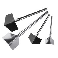 Magideal - 4 Herramientas De Esquina De Paneles De Yeso De Material Acero Inoxidable Para Primera , Aplicación De Acabado De Material Tierra, De Cuchillos De Masilla, C