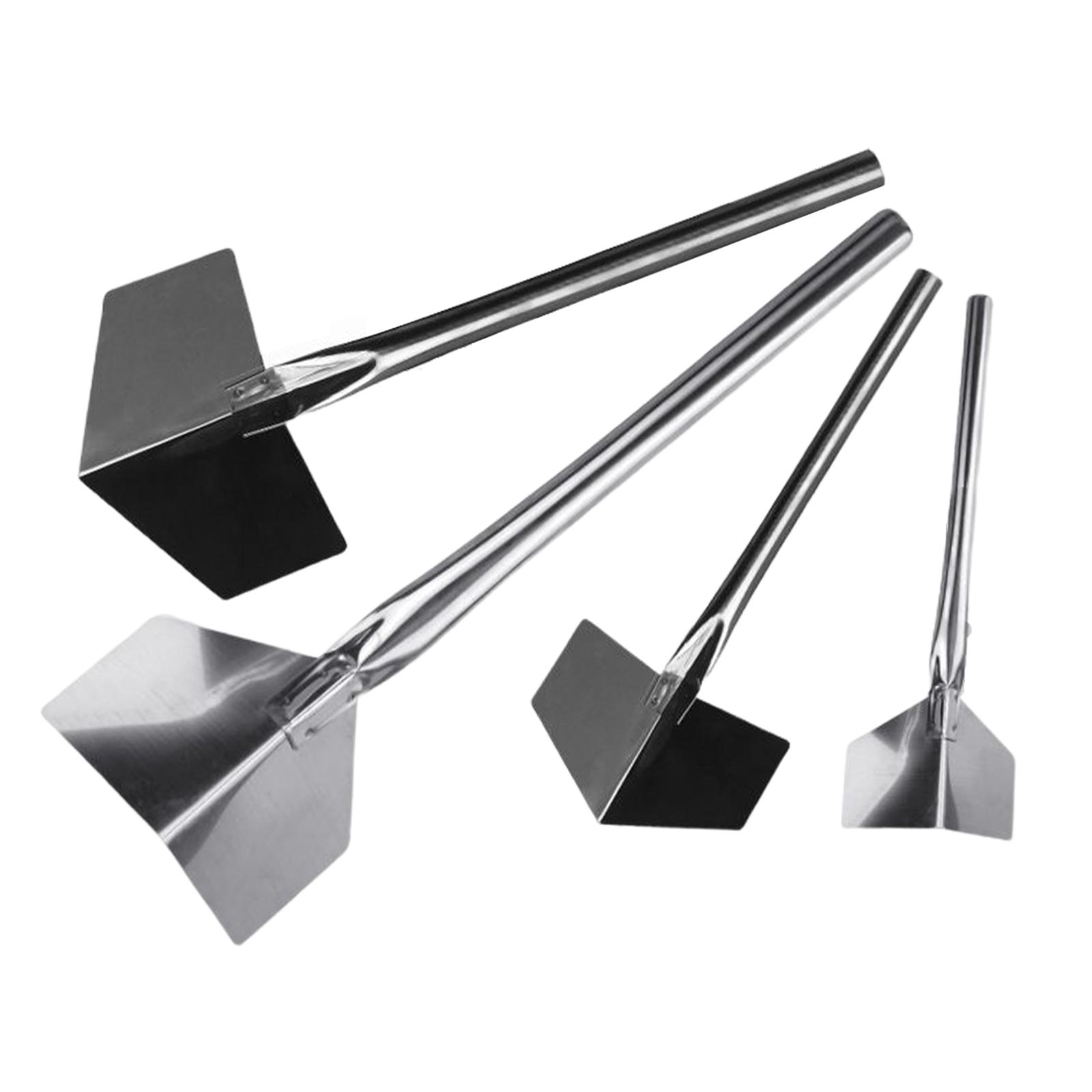 Magideal - 4 Herramientas De Esquina De Paneles De Yeso De Material Acero Inoxidable Para Primera , Aplicación De Acabado De Material Tierra, De Cuchillos De Masilla, C