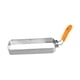 thumbnail image 5 of Anillo Para Huevo Frito, Muffin, Tortilla, Sartén, Aro Para Crumpet, Rectangular, Mango Naranja, 5 of 5