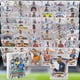 thumbnail image 1 of Cartas coleccionables de fútbol Farety, 55 únicas, color plata, 1 of 6