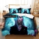 thumbnail image 1 of Anime Cute Jinx LoL Arcane Bedding Set Quilt Cover Bed Cover with Pillowcase Boys Adult Home Textile, 1 of 3