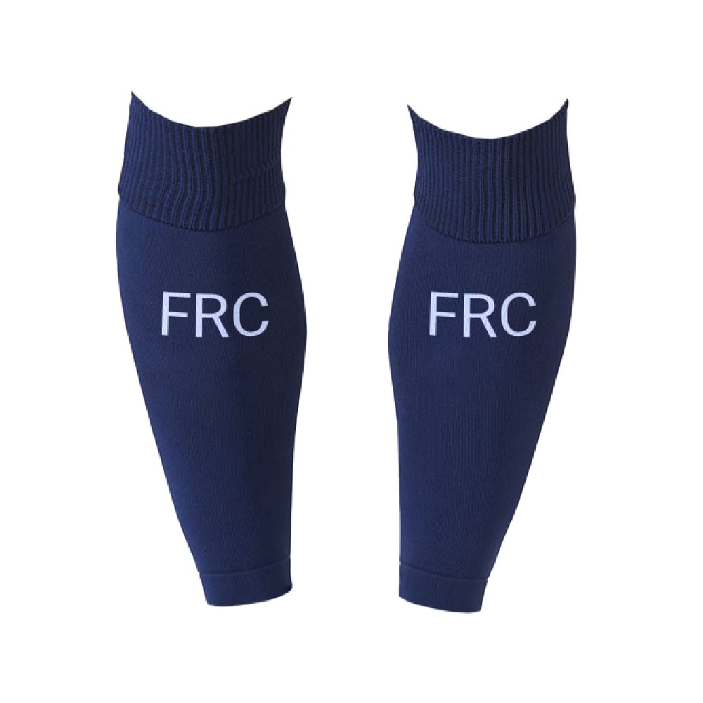 Frc - Medias De Futbol Deportivas Sin Pie Azul Marino