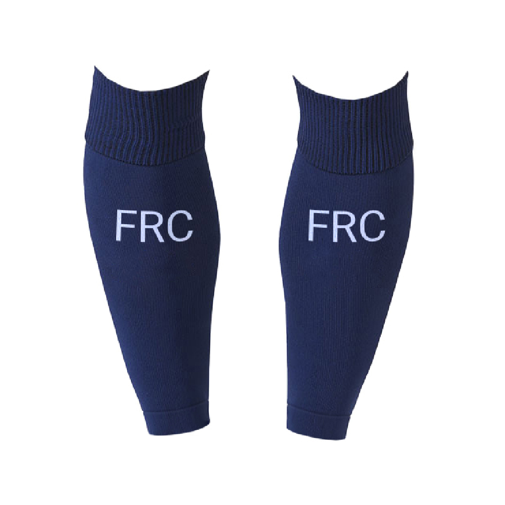Frc - Medias De Futbol Deportivas Sin Pie Azul Marino