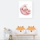 thumbnail image 2 of CUADRO DECORATIVO 35X45 HABITACIÓN INFANTIL OSITO DURMIENDO SOBRE LA LUNA, 2 of 2