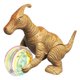 thumbnail image 5 of Dinosaurio Eléctrico Sonido Rugiente Realista Y Luz De Flash Parasaurolophus Con Pilas, 5 of 5
