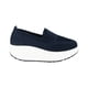thumbnail image 1 of Mocasín Plataforma Slip-On Beth Azul Alquimia, 1 of 7
