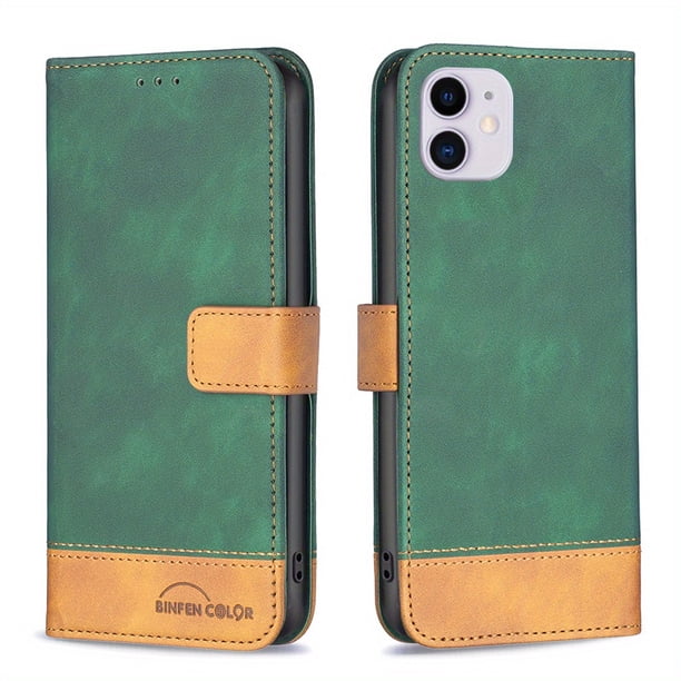 Premium Leather Phone Case With Magnetic Buckle & Card Slot Stand For iPhone 14 Pro Max, 14 Plus, 13 Pro Max, 11 Pro Max, 12 Pro Max, 7, 8, SE 2020, 2022