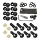 thumbnail image 5 of Juego De Tornillos Para Matrícula, Accesorios De Montaje Para Matrícula, Pernos Para Matrícula, Color Negro, 5 of 5