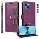 thumbnail image 1 of FOXDOCK Funda tipo Cartera para iPhone 14 – Cubierta de Cuero PU con Múltiples Ranuras, Bolsillo para Efectivo y Correa de Muñeca, 1 of 6