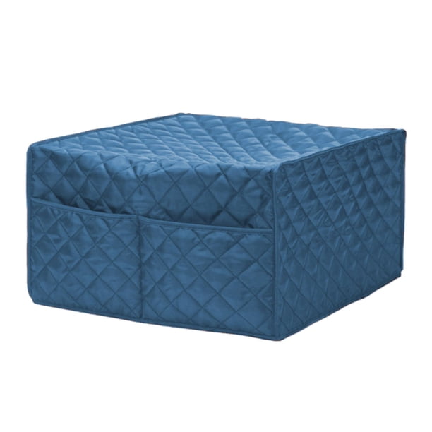Funda Para Microondas Con Bolsillos De Almacenamiento Para Cocina, Resistente, Pequeña Funda Para Electrodomésticos De Cocina, Color Azul