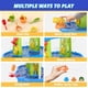 thumbnail image 4 of Mesa de agua y arena Wee Wonders de 3 niveles con sombrilla y juguetes, 4 of 8