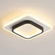 thumbnail image 1 of Lámpara de techo cuadrada de 22 W, LED, 3500 K, ideal para baño, salón, dormitorio, cocina y pasillo (blanco cálido), 1 of 5