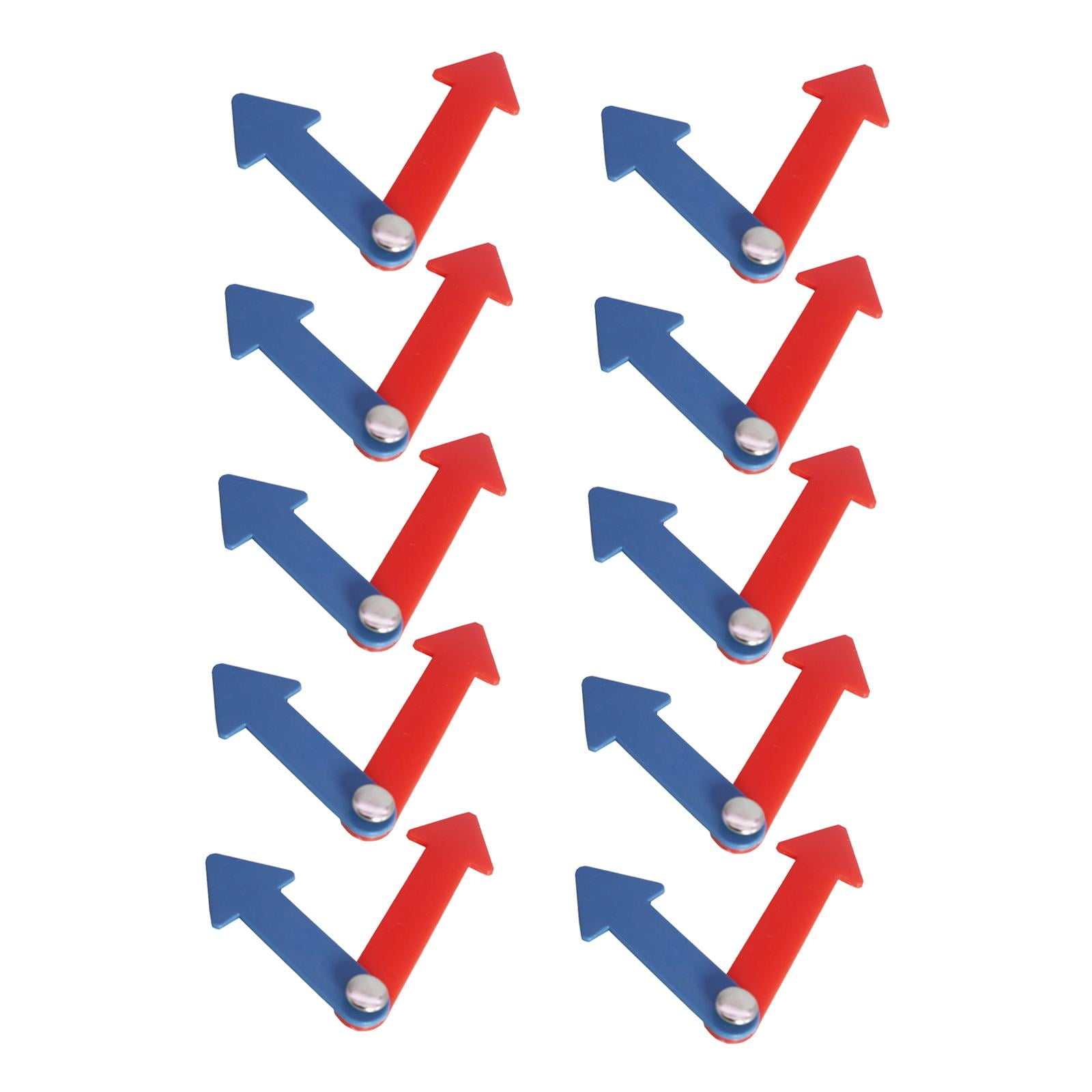 Magideal - 10 Piezas De Accesorios De Reloj Para Fomentar Conceptos, Accesorios Didácticos, Herramientas De Narración, Manecillas De Reloj Didácticas Para Niños Estilo B