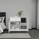 thumbnail image 3 of Comoda Praga 1 Cajon 2 Puertas Blanco 80x100x30,2 Cm, 3 of 3
