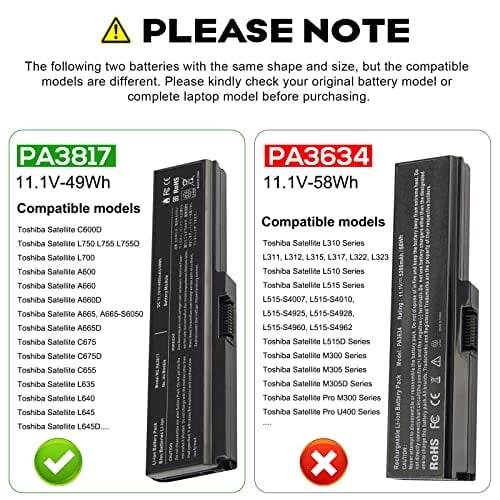 Batería PA3817U-1BRS para Toshiba Satellite TREE.NB