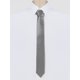 thumbnail image 2 of Corbata de Hombre INSPIRE CHIC a Rayas Autoanudada Corbatas Estrechas para Formal Casual Talla Única Negro Blanco, 2 of 5